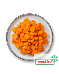 Westfro Sliced carrots flat cut
