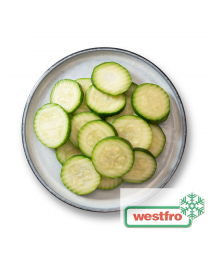 Westfro Sliced zucchini crinkle cut 40/60