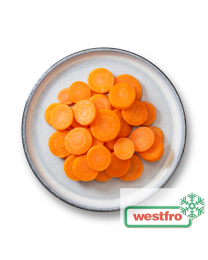 Westfro Sliced carrots flat cut big